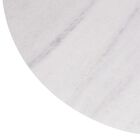 Mesa Saarinen Lateral Espírito Santo 51cm - Base Branca