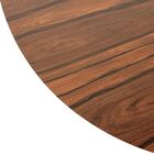 Mesa Saarinen Redonda Pau Ferro 107cm - Base Preta