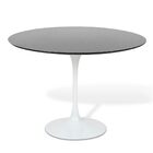 Mesa Saarinen Redonda São Gabriel 137cm - Base Branca