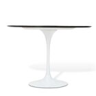 Mesa Saarinen Redonda São Gabriel 90cm - Base Branca