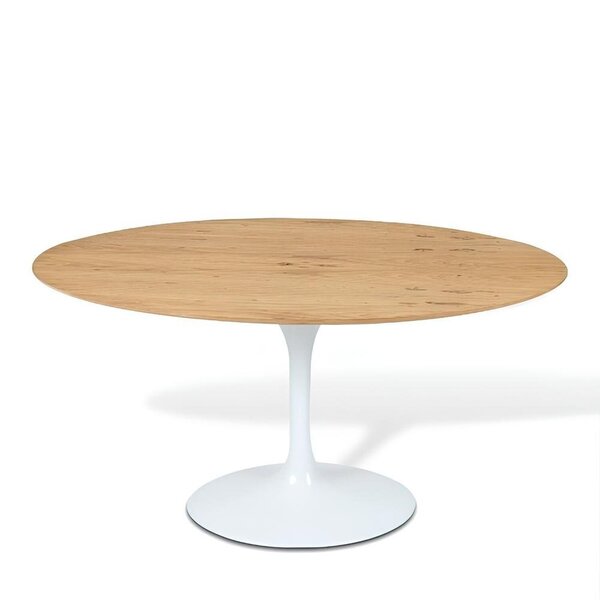 Mesa Saarinen Tulipa Oval 160cm X 90cm Freijó