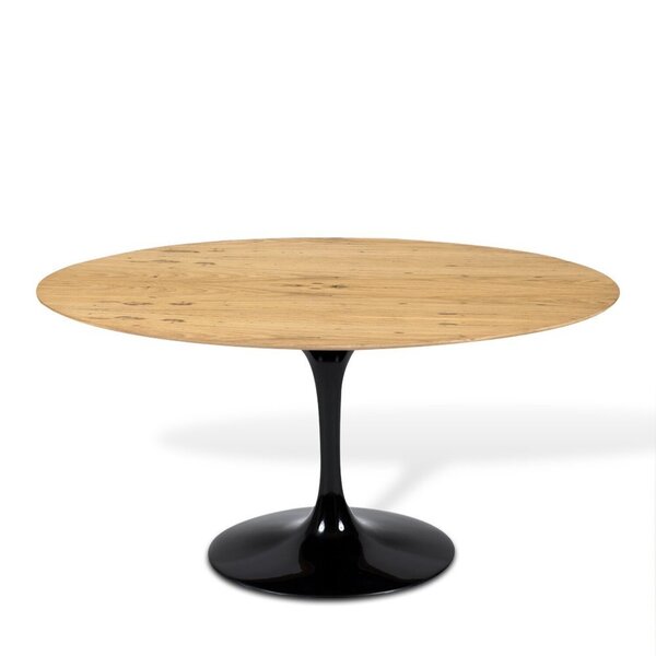 Mesa Saarinen Tulipa Oval 160cm X 90cm Freijó