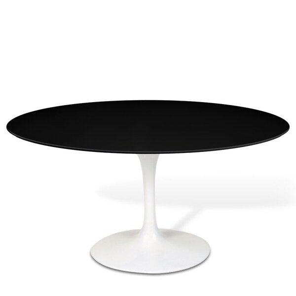 Mesa Saarinen Tulipa Oval 244cm X 137cm Preto