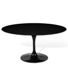 Mesa Saarinen Tulipa Oval 244cm X 137cm Preto