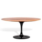 Mesa Saarinen Tulipa Oval 244cm X 137cm Preto