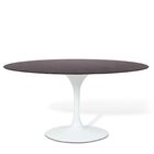 Mesa Saarinen Tulipa Oval Via Lactea 198cm X 122cm Branco