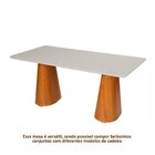 Mesa Sala De Jantar 6 Lugares Retangular Madeira Maciça Forta