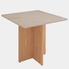 Mesa Sala De Jantar 900 Cmtampo Sem Vidro Paris C14 Off White