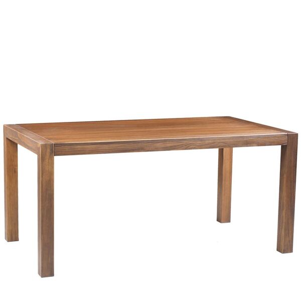 Mesa Sala De Jantar Cozinha Dumai 190cm Madeira Maciça Walnut