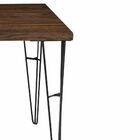 Mesa Sala De Jantar Cozinha Ludiana Quadrada 120cm Grafite Ma