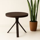 Mesa Santorini - Lateral Ø 45 - Marrom