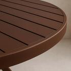 Mesa Santorini - Lateral Ø 45 - Marrom