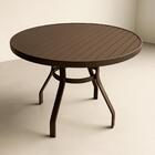Mesa Santorini - Ø 90 - Marrom