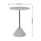 Mesa Stone Lateral Grande - Off White/grafite