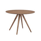 Mesa Suecia Nogueira 107x107x75cm Rivatti