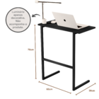 Mesa Suporte Home Office Bancada para Computador Notebook com