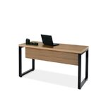 Mesa Suprema Individual 1,37cm Industrial Noce E Preto Noce/p