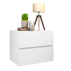 Mesa Suspensa Eros 45 P/ Quartos Pequenos Design Minimalista