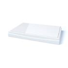 Mesa Termica Fria De Vidro Temperado Branco Le Cook Lc1709