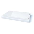 Mesa Termica Fria De Vidro Temperado Branco Le Cook Lc1709