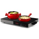 Mesa Térmica Rechaud Elétrico Mantém Panela Quente Vidro 220v