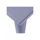 Mesa Tolix Quadrada 80x80cm Em Aço Carbono Com Pintura Eletro