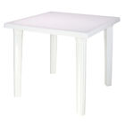 Mesa Tramontina Sancho 80 X 80 Cm Em Polipropileno Branco