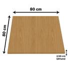 Mesa Zeta Ferro Preto 75 Cm (alt) Disco Redondo Tampo Mdp Qua