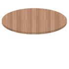 Mesa Zeta Ferro Preto 75 Cm (alt) Disco Redondo Tampo Mdp Red