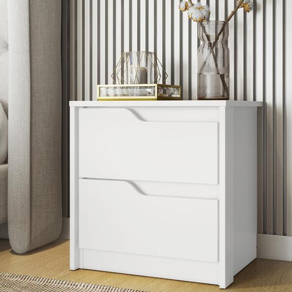 Mesas De Cabeceira Doble Com 2 Gavetas