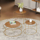 Mesas De Centro Decorativas Aramadas Bianca Móveis Montanhês