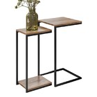 Mesas Laterais Industrial Platinum Decor