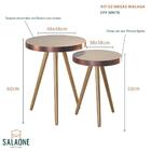 Mesas Malanga Cor Off White - Speciale Home