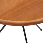 Mesas Redondas Laterais Apoio Sofá Mesinha De Canto Madeira T