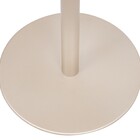 Mesinha Apoio Lateral Sofá Alta Redonda Wing Champagne