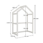 Mesinha Criança Montessori Infantil Casinha Altura Ajustável