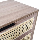 Mesinha De Cabeceira Moderna Itapuã 2 Gav Bege Palha Ind