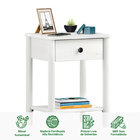 Mesinha De Cabeceira Quarto Madeira 1 Gaveta Moderna Apoana B