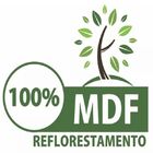 Mesinha De Canto Lateral Branca Retangular Gênova 100% Mdf -