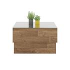 Mesinha De Centro Com Tampo Em Espelho Westham Rústico