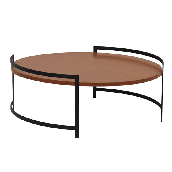 Mesinha De Centro Decoração Apoio Sala Mesa Redonda De Ferro