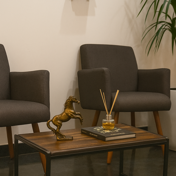 Mesinha De Centro Moderno Sala De Estar Para Decoração