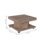 Mesinha De Centro Retangular United Canela