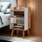 Mesinha Decoração De Cabeceira Para Quarto Com Espelho Horse