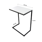 Mesinha Home Multiúso Da Arrigo Móveis Em Metalon E Mdf 15mm