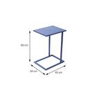 Mesinha Juno Preta De Metal