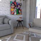 Mesinha Lateral De Canto Para Sala E Quarto Redonda P.p