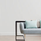 Mesinha Lateral Ou Aparador De Sofá Preta Tampo Preto - Folk