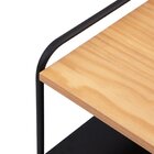 Mesinha Lime Lateral Sala Sofá Cama Decor Preto/damasco