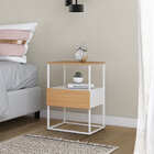 Mesinha Lucy 1 Gaveta Cabeceira Apoio Lateral Cama Sofa - Bra